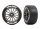 Traxxas TRX9375R Reifen auf Felge Multi-Speichen schwarz chrome Felge 2.0 + S