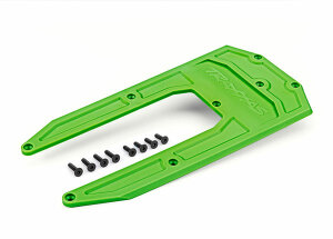 Traxxas TRX9623G Skid Plate Chassis green (for Sledge)