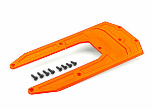 Traxxas TRX9623T Skid Plate Chassis orange (for Sledge)