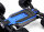 Traxxas TRX9623X Skid-Platte Chassis blau (für Sledge)