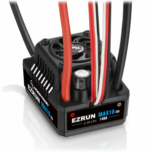 Hobbywing HW38020344 Ezrun MAX10 G2 140A Combo mit 3665SD-3200kV 5mm Welle
