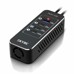 SkyRC SK600148-01 USB t&ouml;ltoadapter PCH-150 PD a...
