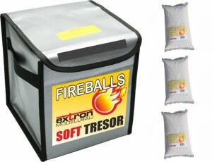 Extron X3363 FIREBALLS Soft Coffre-fort avec 3x 1L de...