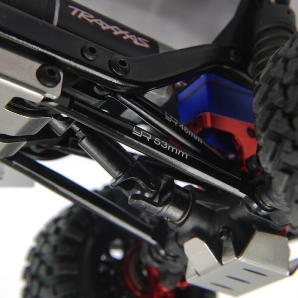 Ammortizzatori Yeah Racing TR4M-029BK In Alluminio 58mm Nero Per Traxxas TRX-4M - Foto 2