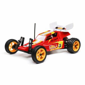 Losi LOS01020T2 1/16 Mini JRX2 Brushed 2WD Buggy RTR,...