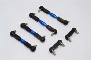 GPM Aluminium Motor Plate Für Tamiya MF01X – 1/10 RC Tuning Teil In Blau