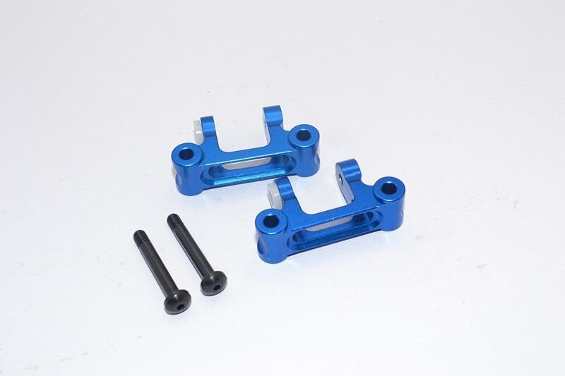 GPM Aluminium Adjustable Wing Mount Für Tamiya DT-03 - Silbernes Flügelhalter-Set