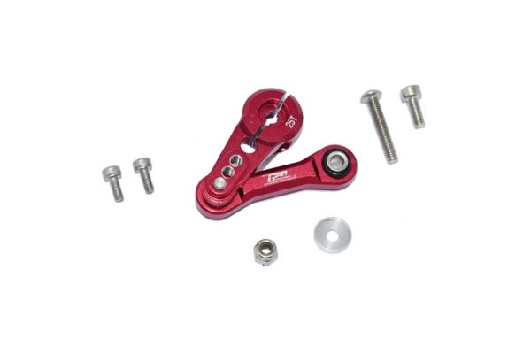 Supporto Sterzo Anteriore GPM Racing In Alluminio Rosso Per ARRMA Kraton / Senton