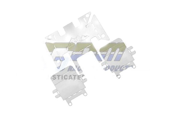 GPM TRX4MZSP6-S Universal Schutzplatten Metall Silber TRX-4M
