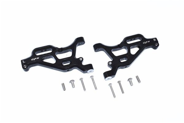 GPM MAF055-BK Aluminum Control Arm Lower Front Black ARRMA Limitless, Infraction, Typhoon 6s