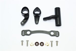 GPM MAK048-BK Aluminium Lenkungs-Set Schwarz ARRMA Kraton, Talion, Typhon, Senton, Outcast, Firete 6s