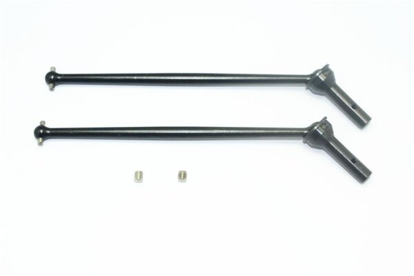 GPM Set CVD In Acciaio Temprato Per Assi ARRMA Kraton 6S 1/8 - Anteriori E Posteriori (SST010/CD-OC) - Potenziamento Tuning Nero