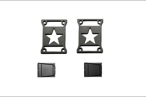 GPM SCX3ZSP8A-BK Tail Light Cover Star Black (Type A)...