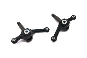 GPM TRU021-BK Aluminum Steering Arm With Axle Front Black...