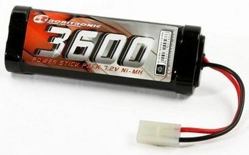 DE] Ruddog Confezione stick NiMH da 3600 mAh 7,2 V con spina a T - RP