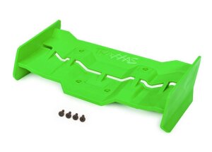 Traxxas TRX7821G Rear wing green with screws