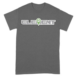 Element RC SP200S Logo T-Shirt, gris, S