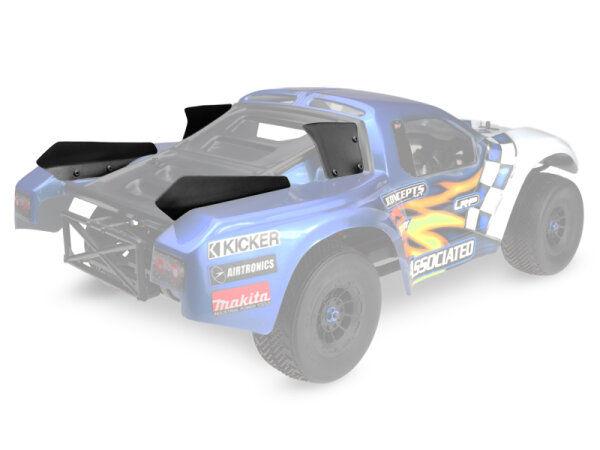 0089 Illuzion 1/16 E-Revo Hi-Flow Body Clear Edinburg Trucks