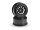 JConcepts 3351B Hazard - Slash Rear Wheel, Slash 4x4 F&R Wheel - (black) - 2pcs.