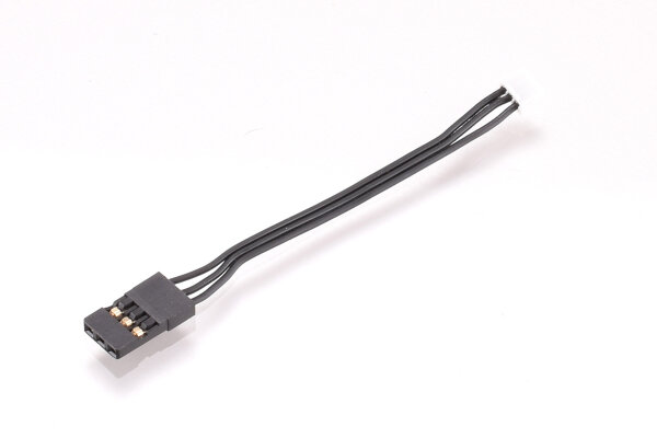 RUDDOG RP-0073 ESC RX Kabel Schwarz 60mm (passend für RXS und andere)