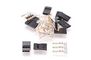 RUDDOG RP-0103 Futaba Style Stecker (männlich-10Stück)