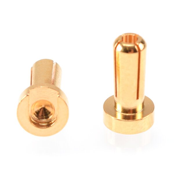 RUDDOG RP-0181 4mm Goldstecker männlich 12mm (2St.)