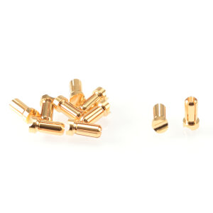 RUDDOG RP-0196 5mm Goldstecker männlich kurz (10 Stück)