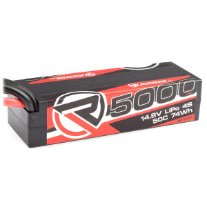 RUDDOG RP-0413 Batterie 5000mAh 50C 14.8V LiPo Stick Pack...