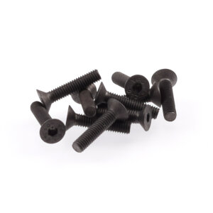 RUDDOG RP-0574 M3x14mm screws with flat head (10 pieces)