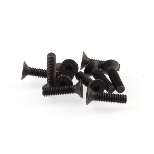 RUDDOG RP-0610 M4x16mm flat head screws (10 pcs.)