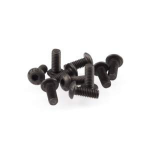 RUDDOG RP-0612 M4x10mm flat head screws (10 pcs.)
