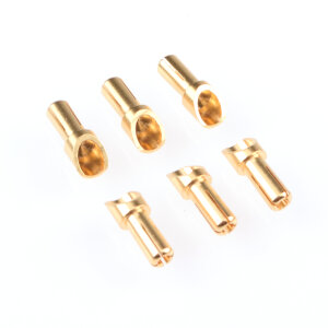 RUDDOG RP-0431 3.5 mm gold plug (6 pieces)