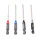 RUDDOG RP-0668 Set di chiavi metriche esagonali da 1 a 4 pollici per utensili elettrici (1,5 - 2,0 - 2,5 - 3,0 mm)