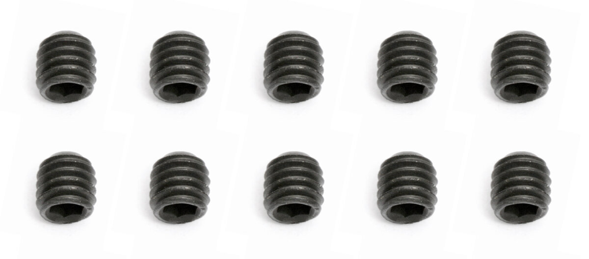 Team Associated 25225 Set screws, 3x3 mm