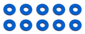 Team Associated 31385 Schott-Unterlegscheiben, 7,8x1,0 mm, Aluminium, blau