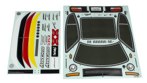 Team Associated 31908 APEX2 Sport, Datsun 240Z decal sheet