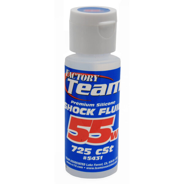 Team Associated 5431 FT Huile damortisseur silicone 55 WT 725cst