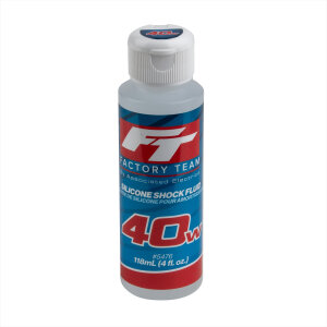 Team Associated 5476 FT Silicone Shock Absorber Oil, 40...