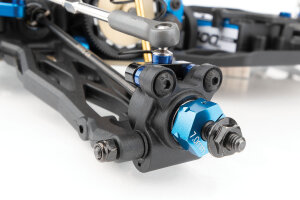 Team Associated RC10T6.4 Front Shock Tower, gull wing, carbon fiber