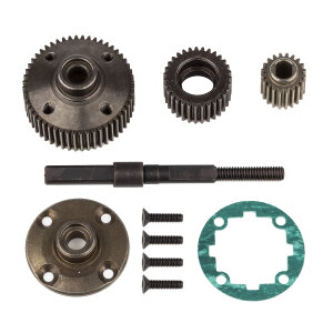 Team Associated 72106 DR10 metal gearbox conversion