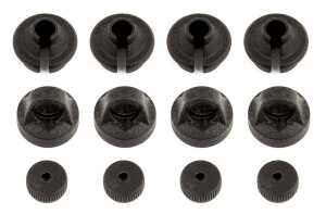 Team Associated 91454 Shock absorber caps and spring plates