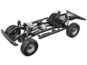 Boom Racing BR8004 1/10 4WD schaal Chassis kit Link...