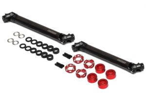 Boom Racing BRBD955003-HB1 BADASS HD Steel Center Drive Shaft Set für Hobao DC1 Vorne & Hinten (2) Recon G6 Zertifiziert für HoBao DC1