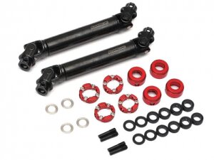 Boom Racing BRBD955003-BR1 BADASS HD Steel Center Drive Shaft Set für Boom Racing D90/D110 Chassis vorne & hinten (2) Recon G6 Zertifiziert für Team Raffee Co. TRC-D110