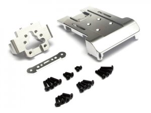 Boom Racing BRECXCOMBO3S Boom Racing Torment Alu-Aufhängungsarmhalterung Combo mit Werkzeugkasten - 3 Stück Silber für ECX Torment