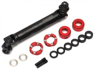 Boom Racing BRBD955003C BADASS Heavy Duty Steel Center Drive Shaft 81-109mm (Pin to Pin) 1Pc Recon G6 Certified