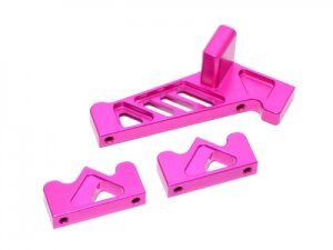 Boom Racing BLS014PK Losi 5ive Kraftstofftankhalterung 3er Set Pink für Team Losi 5IVE-T