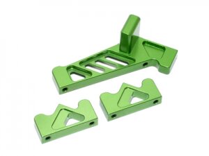 Boom Racing BLS014G Losi 5ive Kraftstofftankhalter Set 3 Stück Grün für Team Losi 5IVE-T