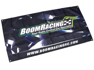 Boom Racing BRBANNERLN Nylon Banner 240cm x 120cm