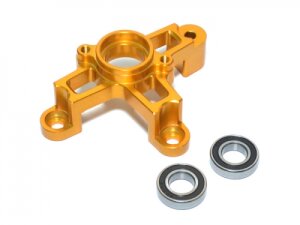 Boom Racing 5B027GD 5B/5T Aluminium Kupplungsglockenträger Gold für HPI Baja 5B RTR/5B SS/5T